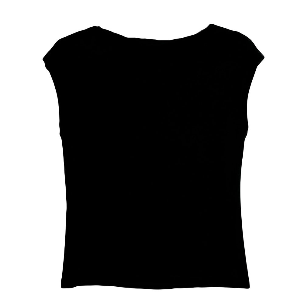 Vintage 90’s brand Co-op Mfg Co. Black Sleeveless Boatneck Top